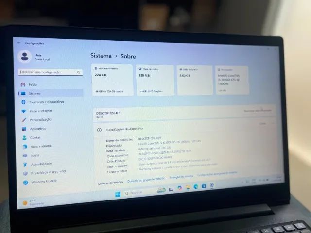 Notebook lenovo ideapad i5 - Foto 3