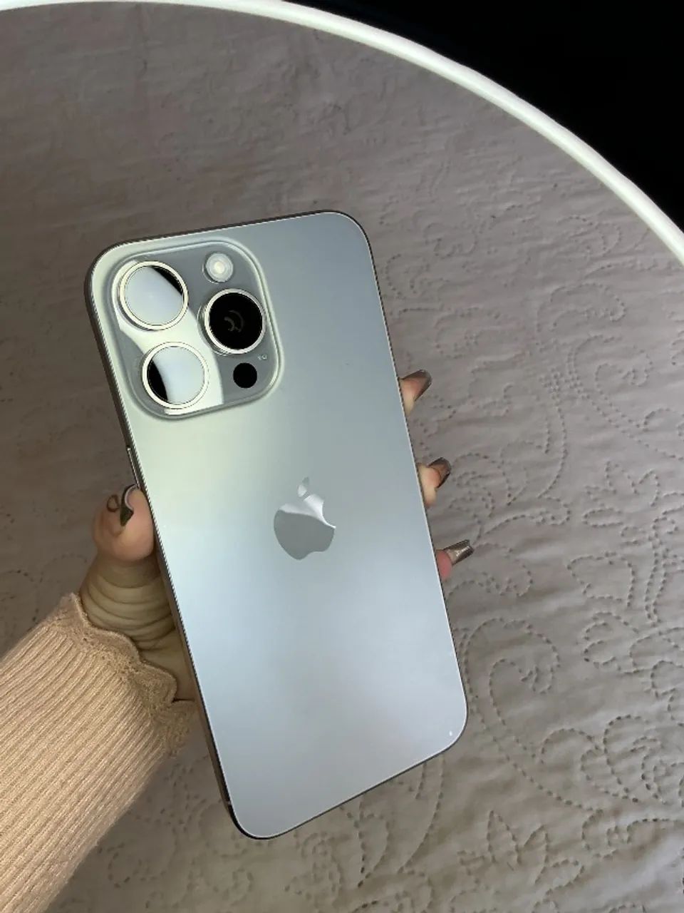 iPhone 15 Pro Max 256 Gb Titânio Natural 