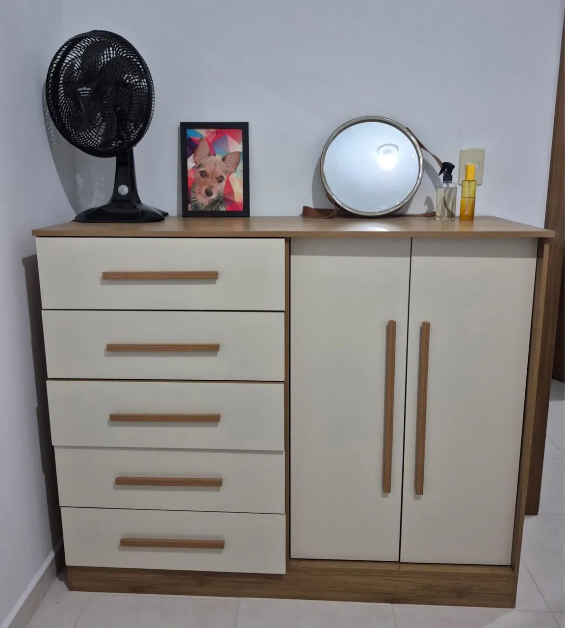 Cama Guarda roupa rack sofá - Foto 3