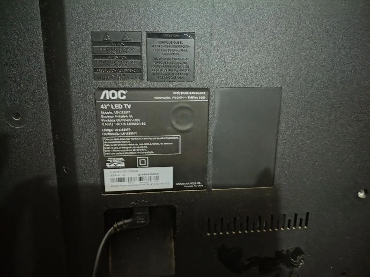 Smart tv AOC 43 polegadas  - Foto 2