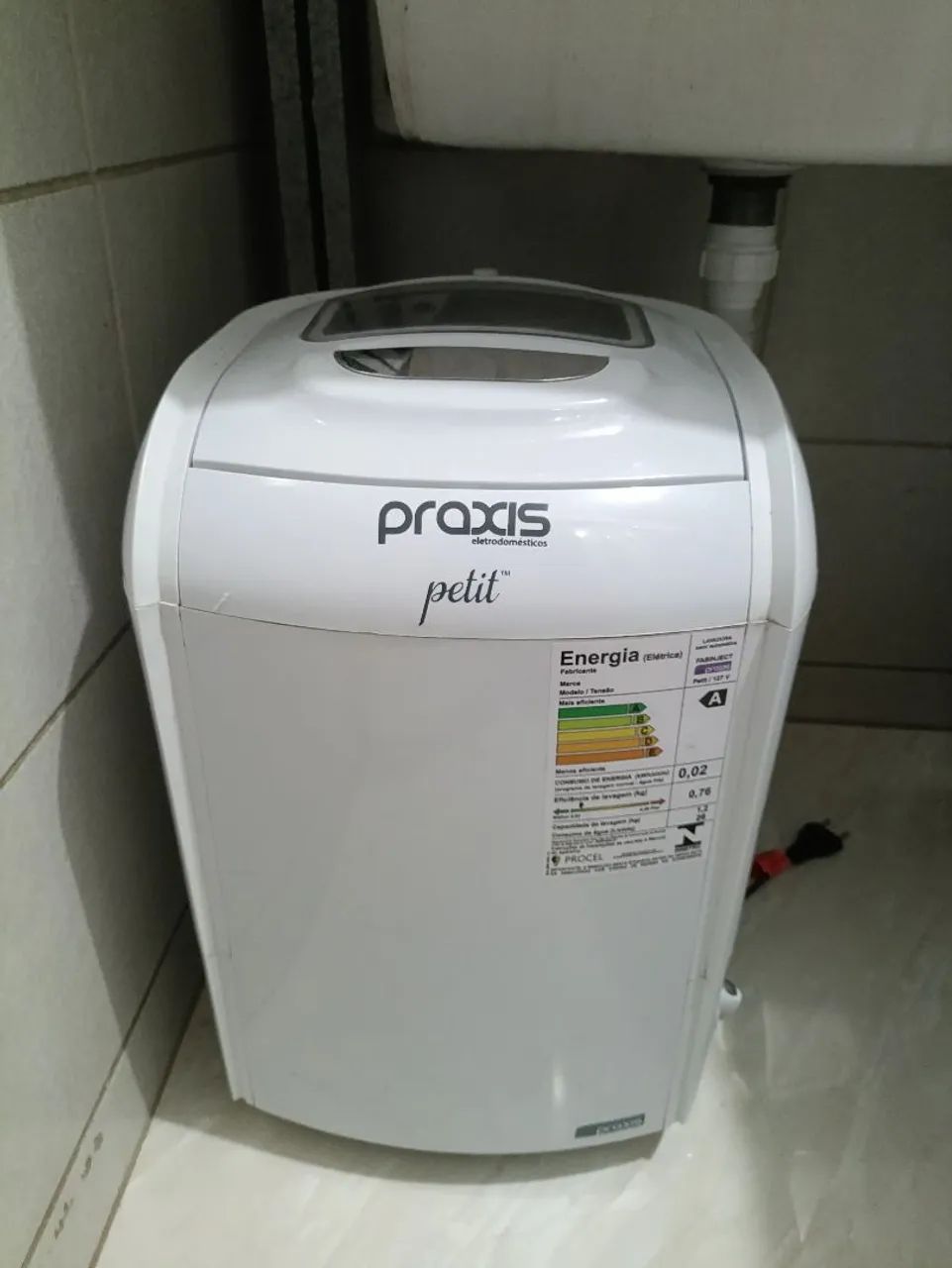 Mini lavadora Praxis 1,2 kg