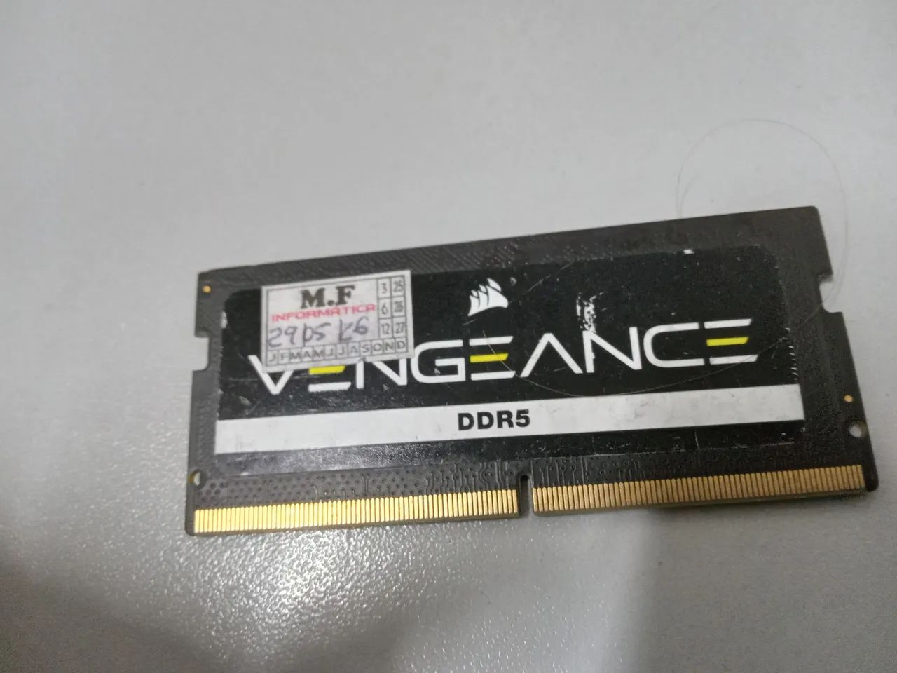 Memória DDR 5 VENGEANCE FAÇO TROCA EM CELULAR SAMSUNG  - Foto 2