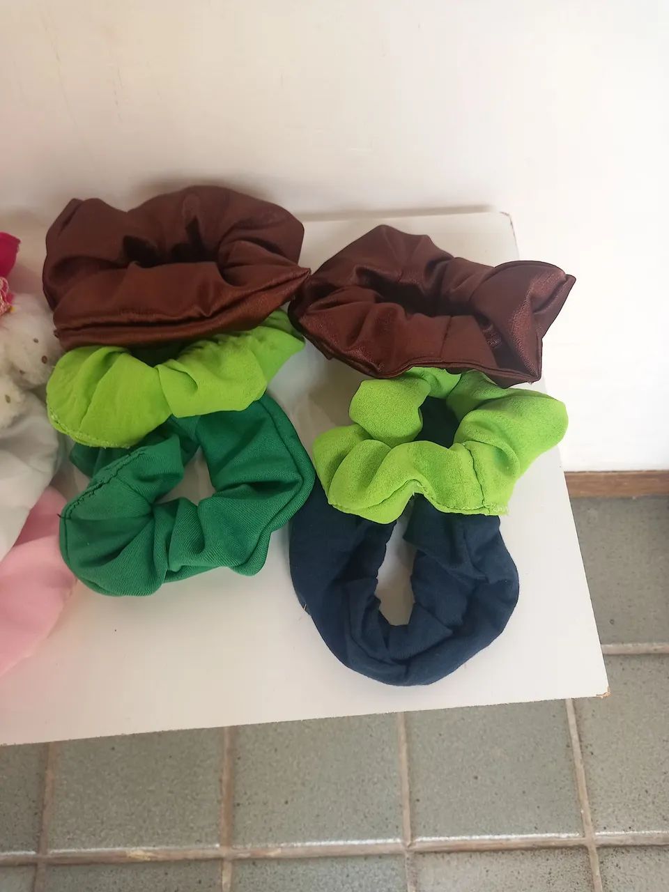 Xuxinha para cabelo croche 7.00 é o de tecido 4 - Foto 3