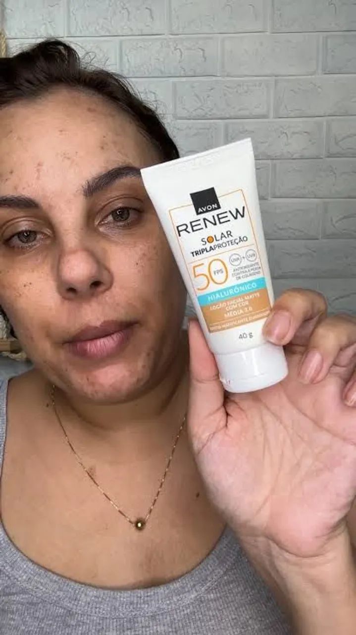 Protetor com cor Renew Avon FPS 50 - Foto 4
