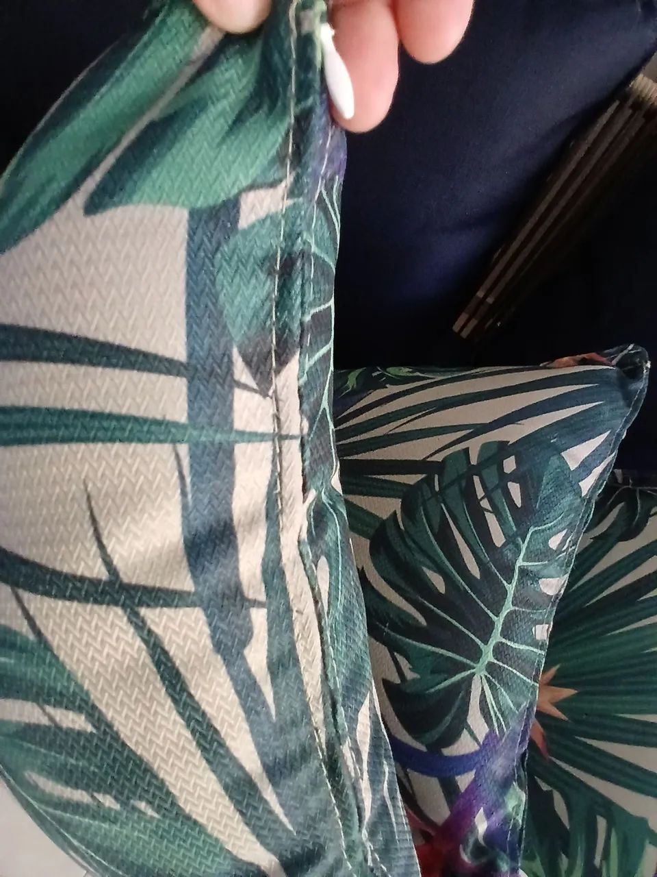Kit de seis almofadas impermeáveis Jacaúna  - Foto 2