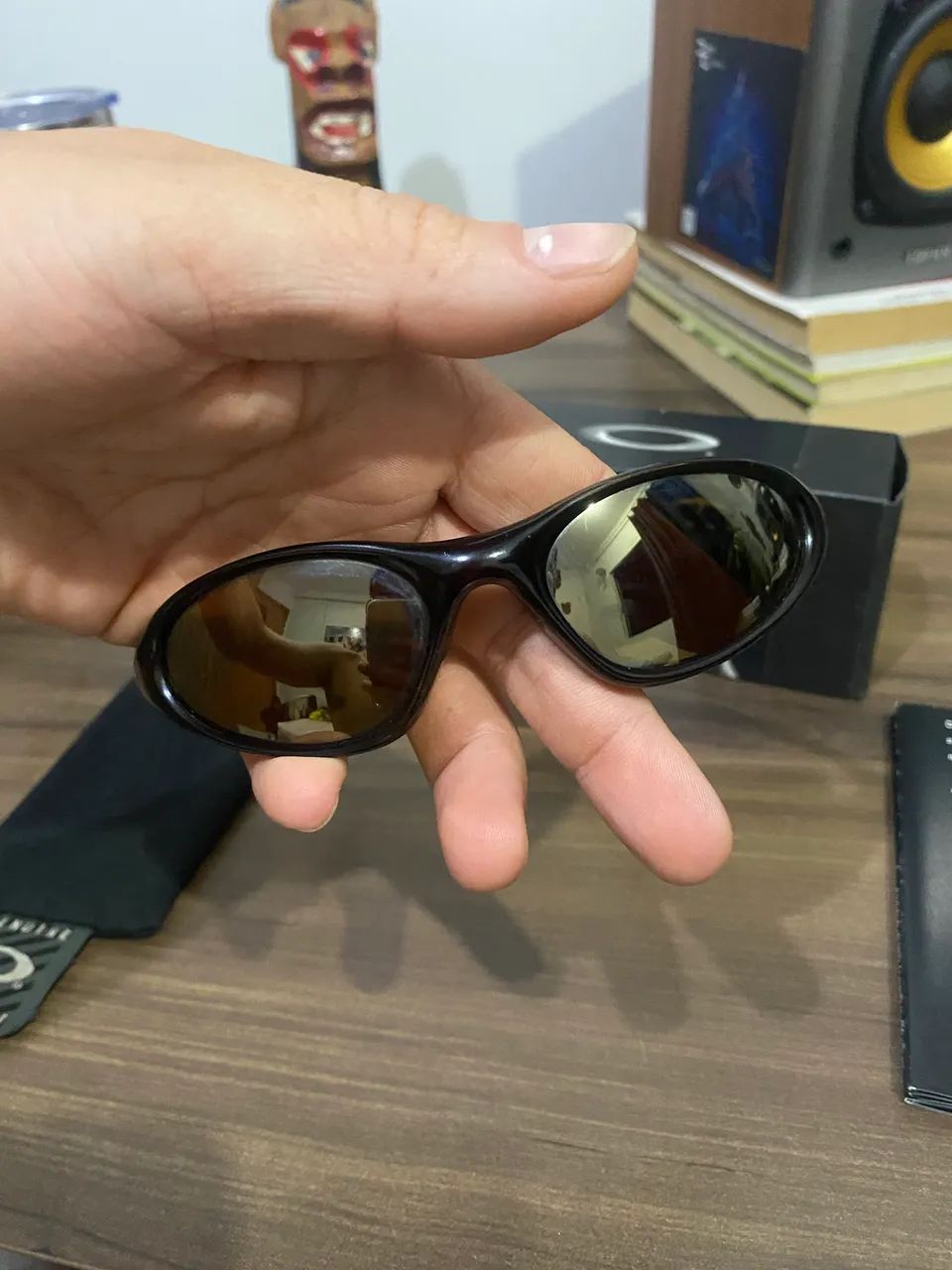 Oculos Oakley Minute ROOTBEER  - COMPLETA - Foto 4