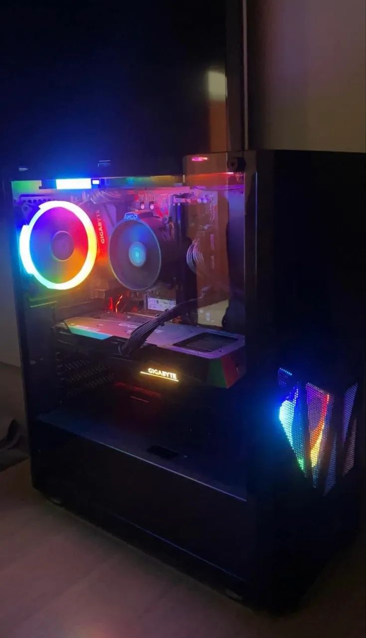 PC Gamer RTX 3060 Ti + Ryzen 5 5600 | 16GB RAM - Computadores e