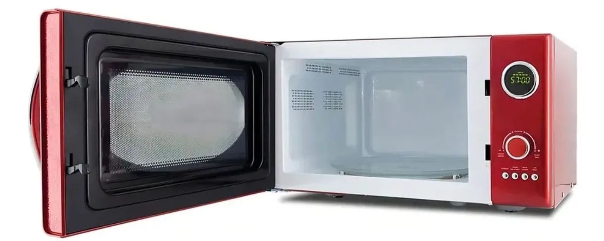 Micro Ondas Philco Retro Vermelho 28L  - Foto 2
