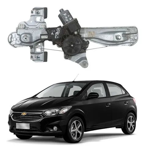 Máquina Vidro Porta Dianteira Esquerda Gm Onix 2012 A 2019