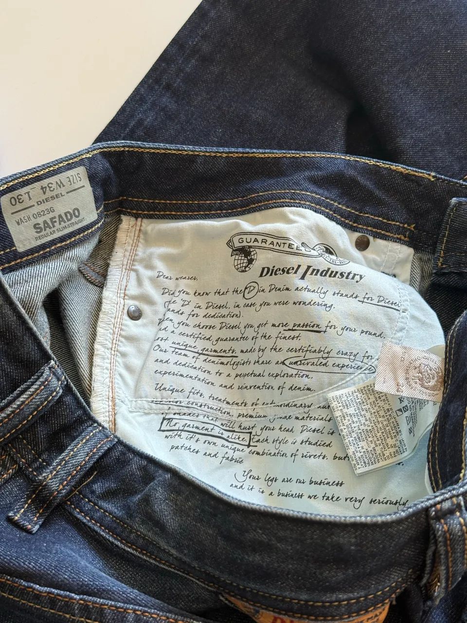 Calça jeans diesel - Foto 5
