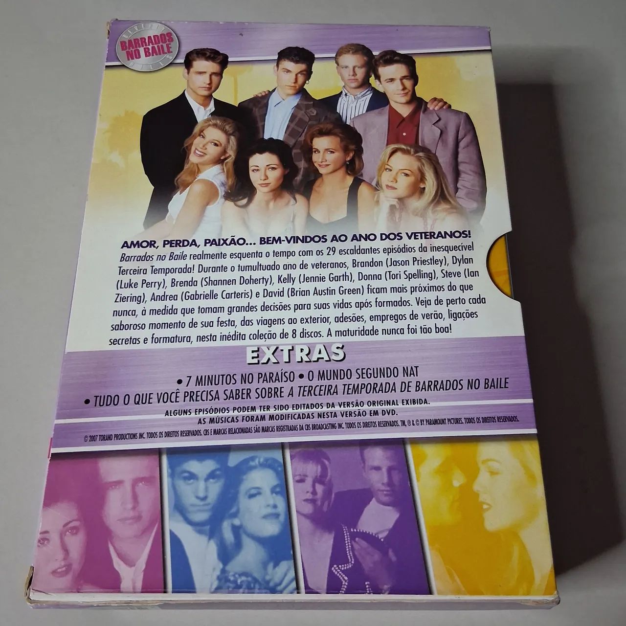 BOX DVD Barrados no baile terceira temporada - Foto 2