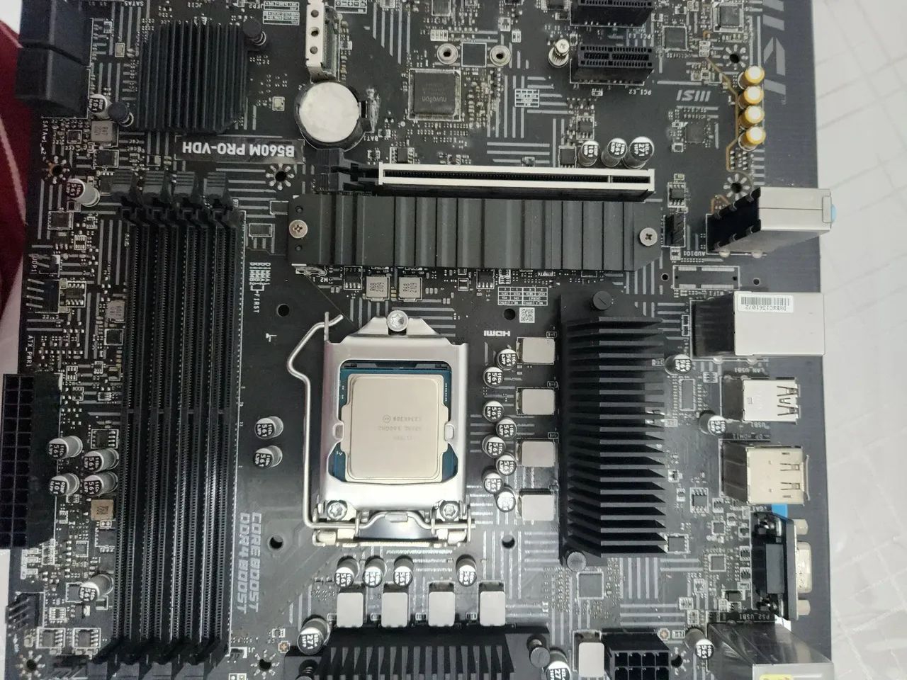 Vendo kit intel i7 11700k + MSI b560 M pro vhd + ssd 250 gb samsung - Foto 3