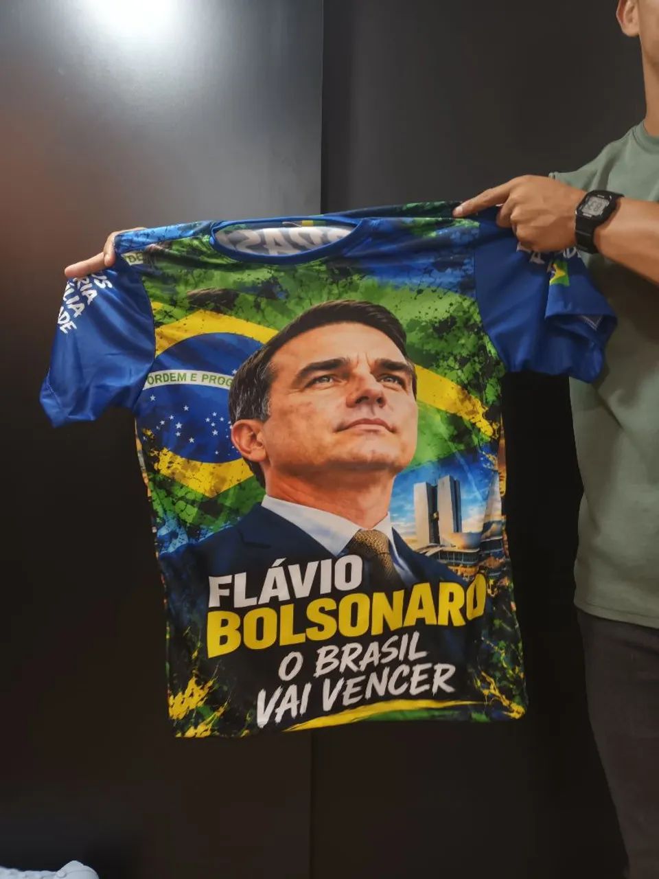 CAMISA FLAVIO BOLSONARO  - Foto 3