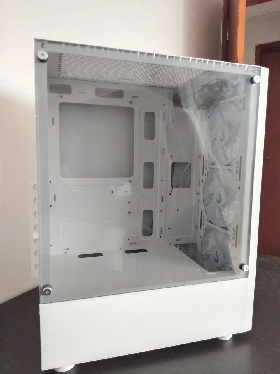 GABINETE RISE MODE WAVE WHITE C/ 3 FANS ARGB - Foto 4