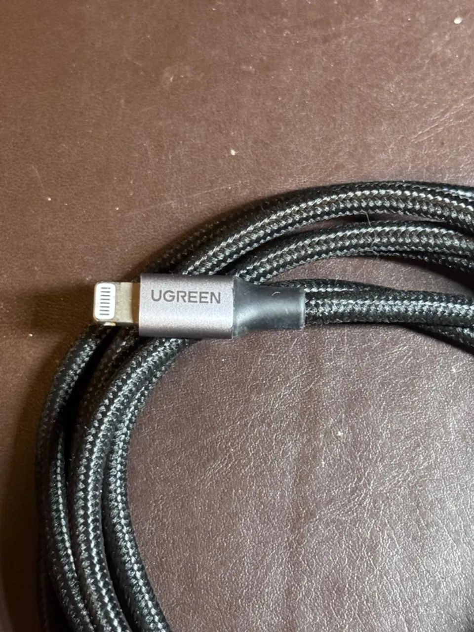 DOIS Cabos Carregamento Ugreen Usb Tipo C para Lightning Apple 1.5M Cert MFi