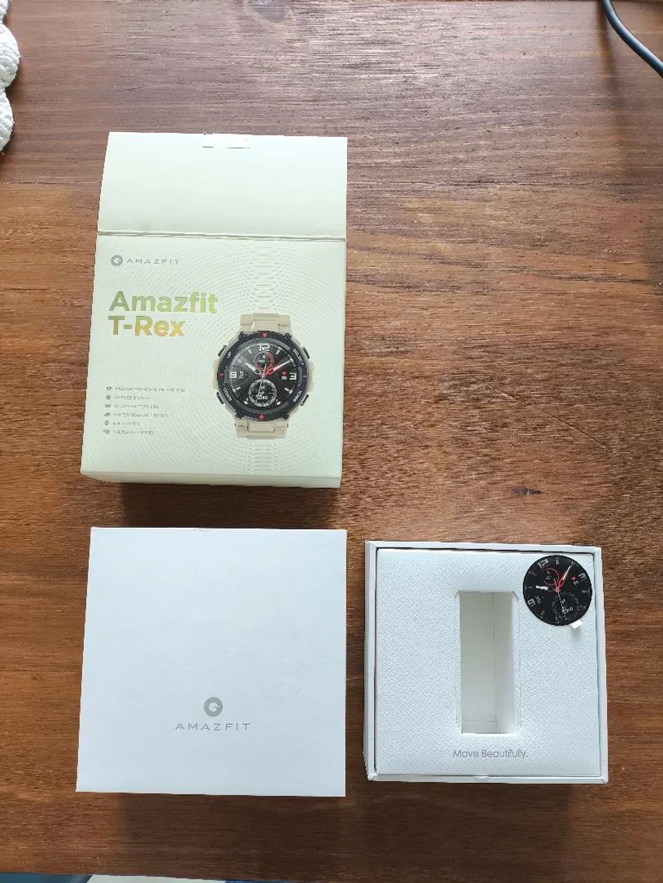 Smartwatch Amazfit T-Rex A1919 Khaki com GPS e Caixa - Foto 3
