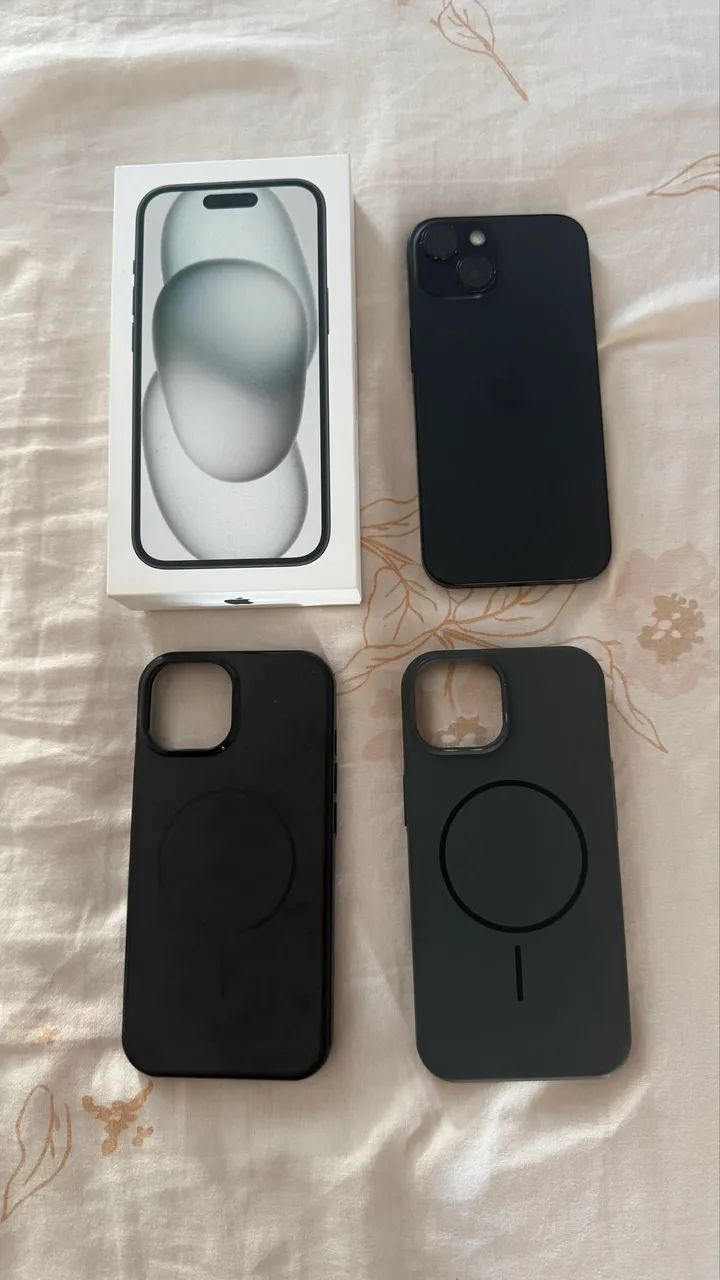 iPhone 15 256gb Preto com Caixa - Celulares e Smartphones - Doron