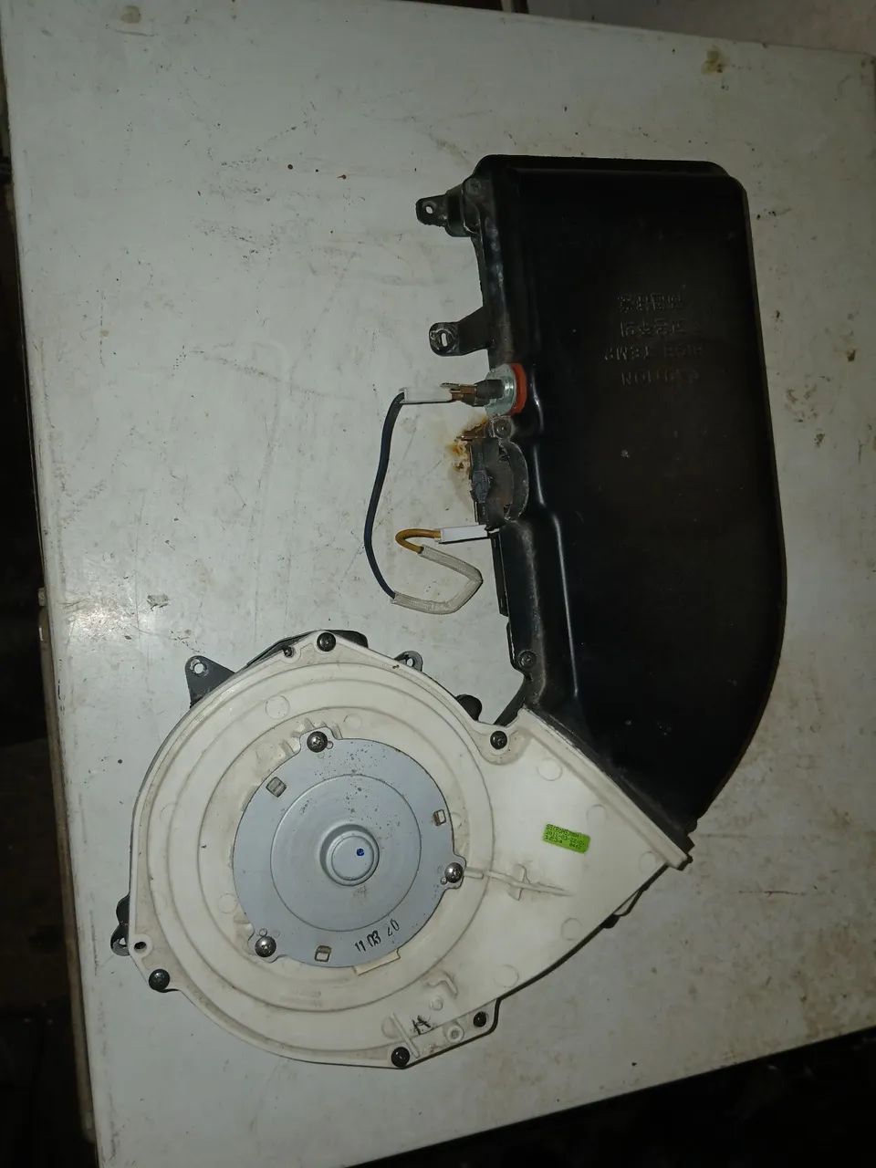 Moto ventilador leva e seca LG