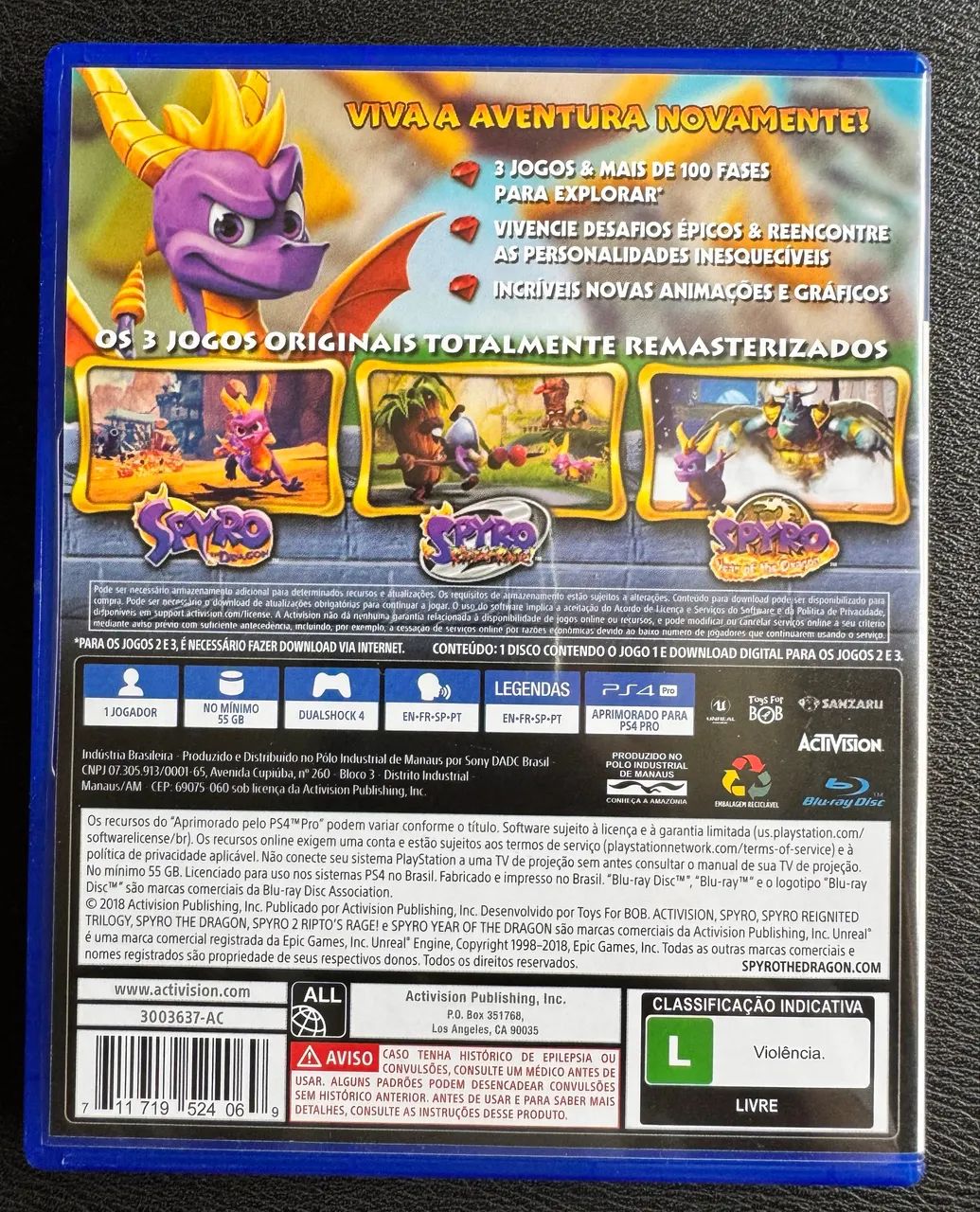 Spyro Ignited Trilogy PS4 - Foto 2