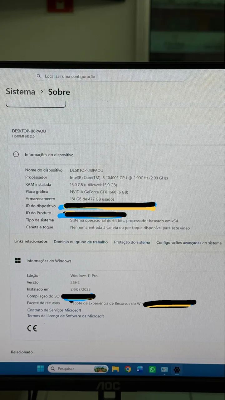 Computador gamer
