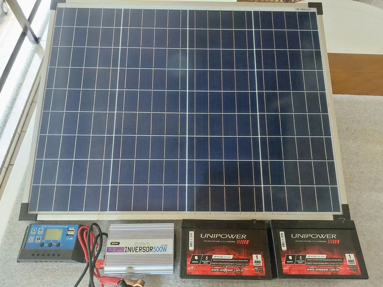 Energia Solar off grid completa
