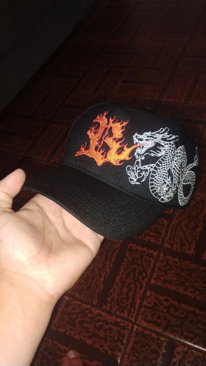 Boné Blck Do Dragão (Novo)
