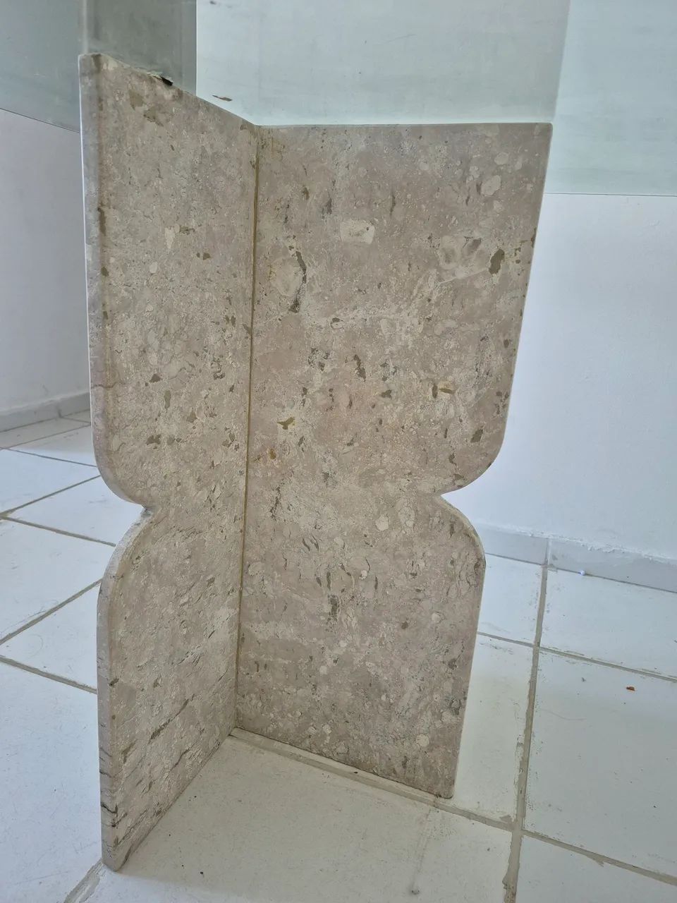 Mesa de Jantar em Mármore e Vidro 2,00 x 1,00 m | Design Moderno - Foto 2