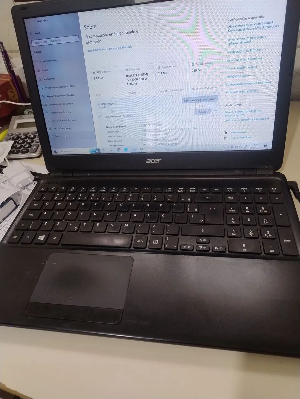 Notebook Acer  - Foto 4