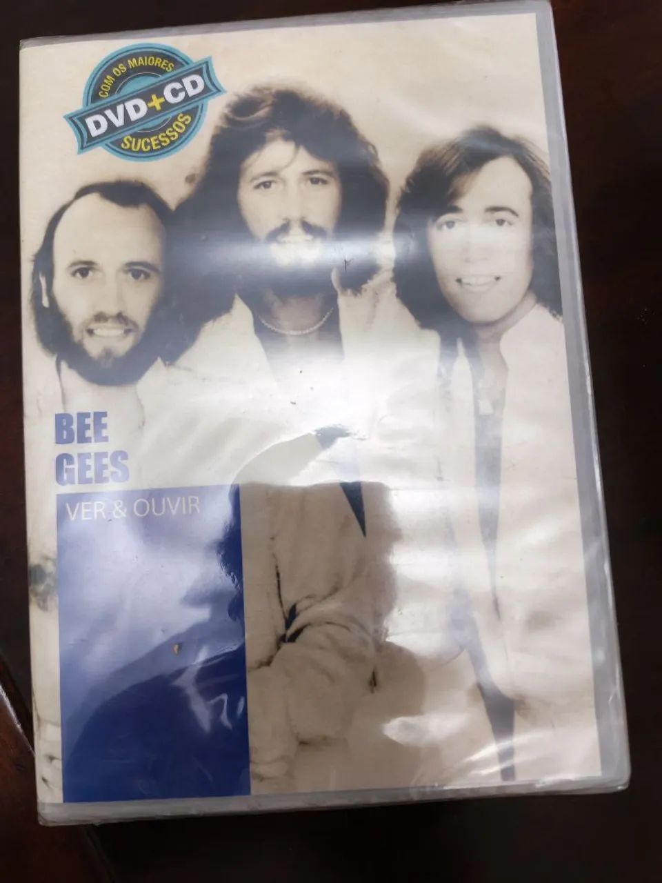 ビージーズ　CD DVD Combo DVD + CD Bee Gees - Coleção Ver E Ouvir (Lacrado de Fábrica