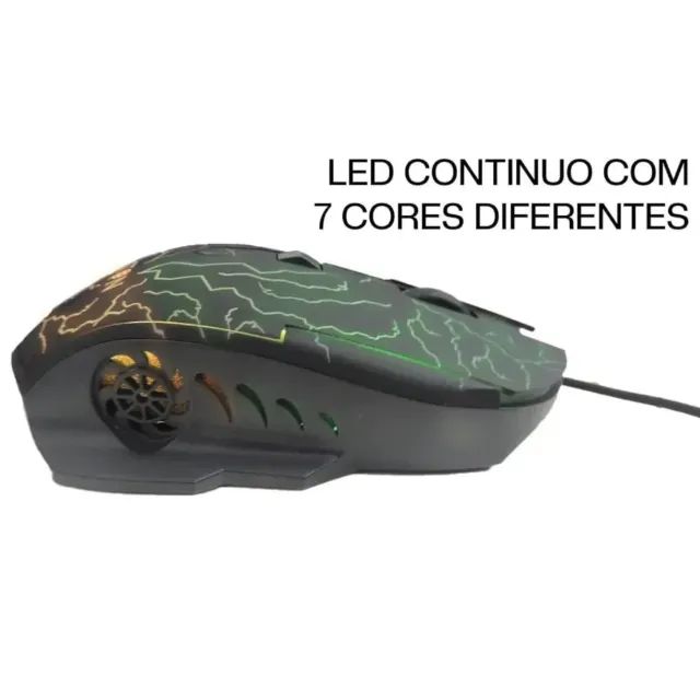Mouse gamer com fio - Foto 4