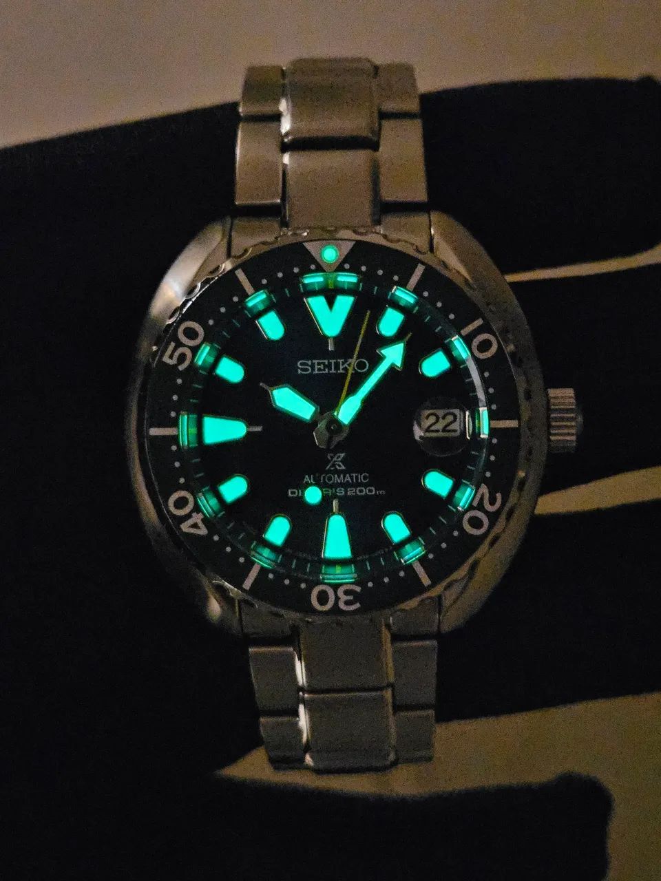 Relógio Seiko Mini turtle 42mm raridade - Foto 2