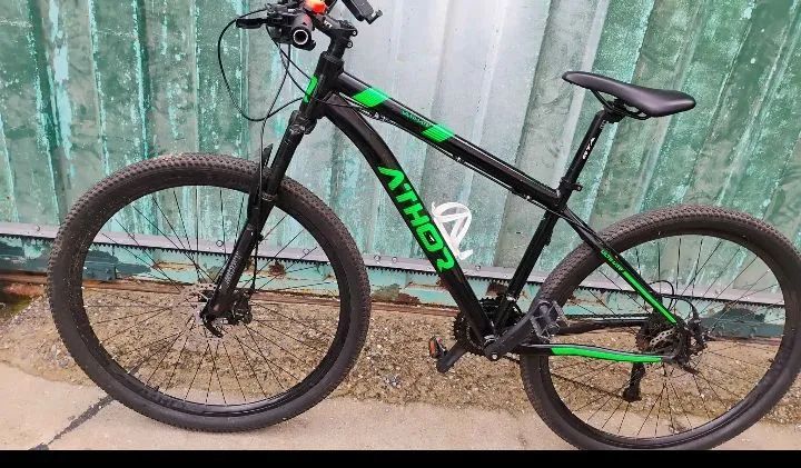 Bicicleta arthor aro 29 - verde e preto  - Foto 5