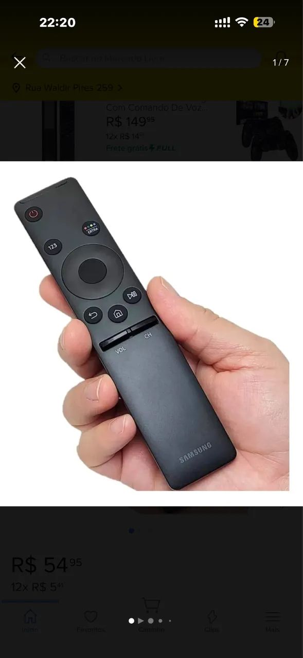 Controle Remoto BN59 TV Samsung  - Foto 6