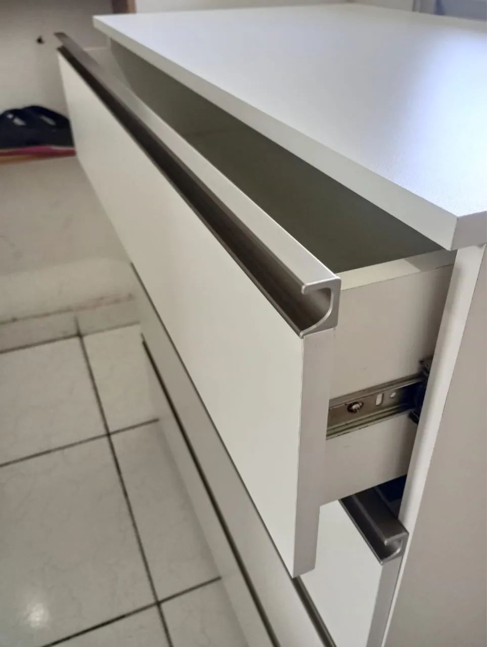 Cômoda MDF branca  - Foto 2