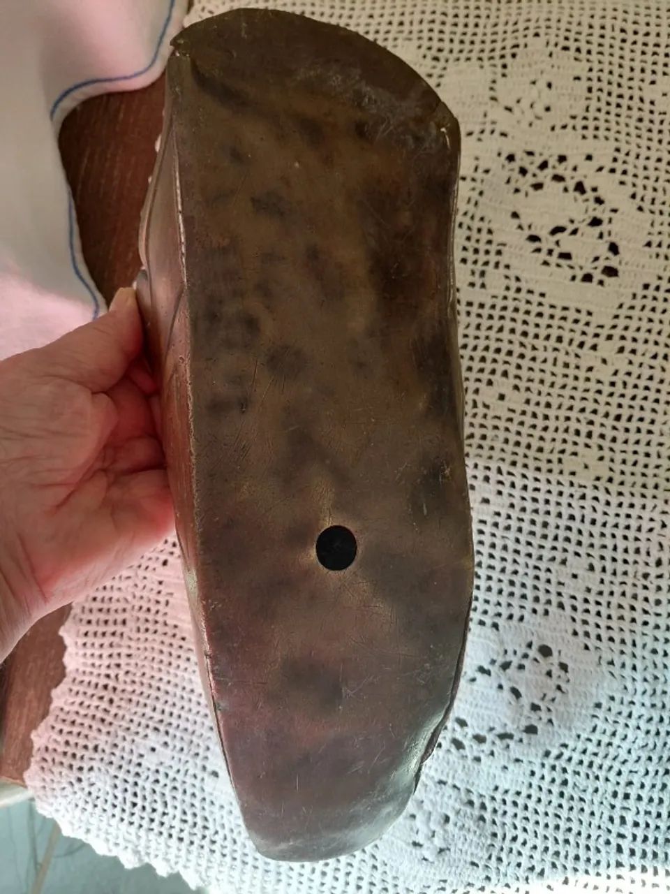 ANTIGO ESTRIBO DE BRONZE - Foto 4