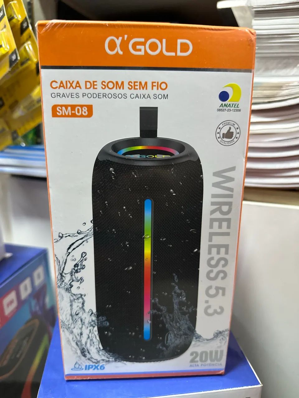Caixa de Som Amplificada 20W