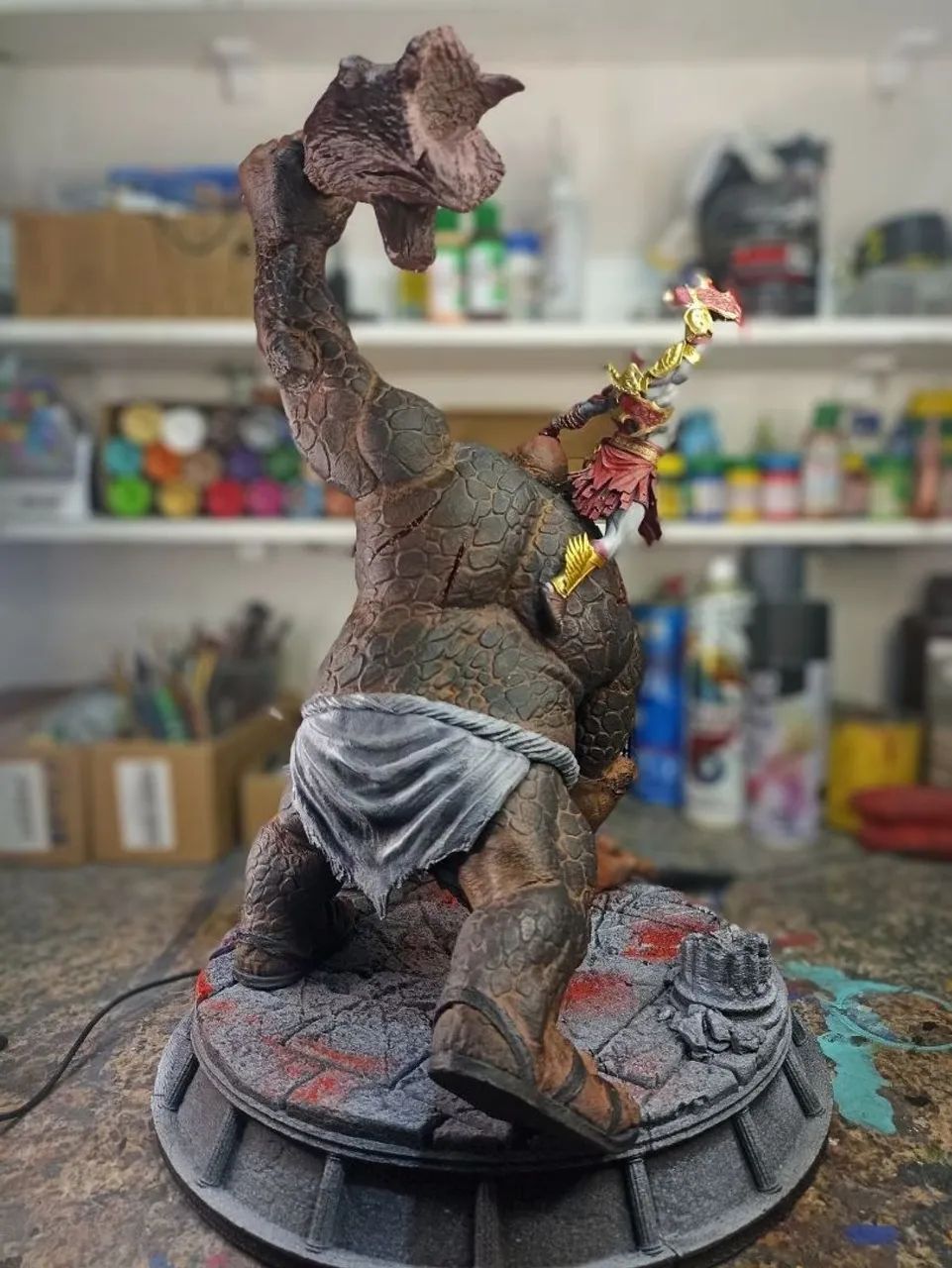 KRATOS VS CÍCLOPE ? GOD OF WAR!  - Foto 4
