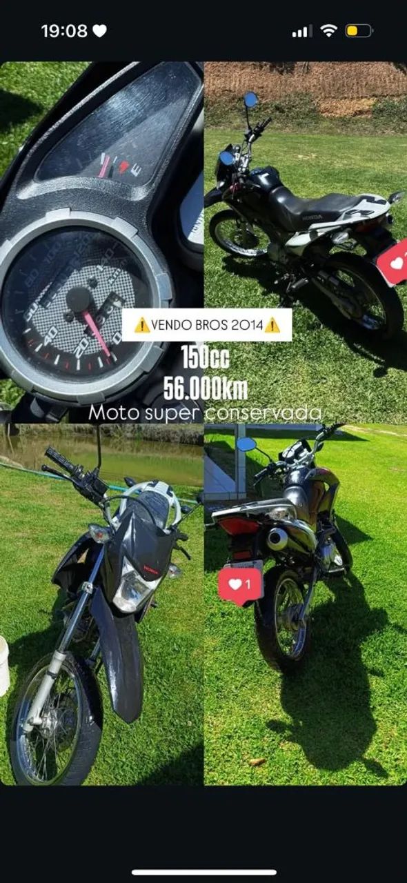 Honda bros 150cc