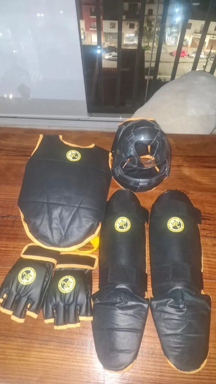 Kit de proteção para artes marciais