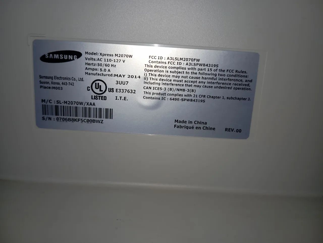 Impressora Samsung Xpress M2070W - Foto 4