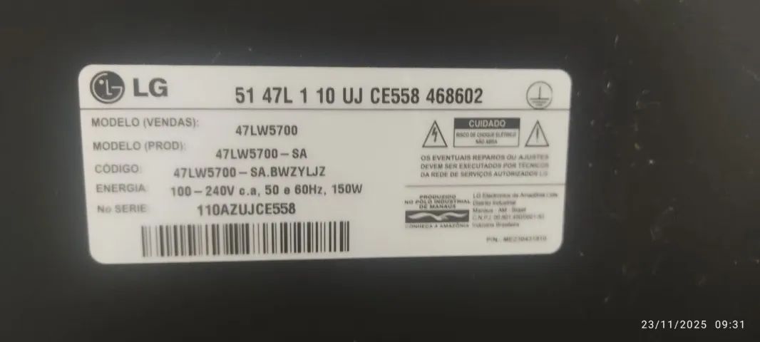 TV LG 47  - Foto 2