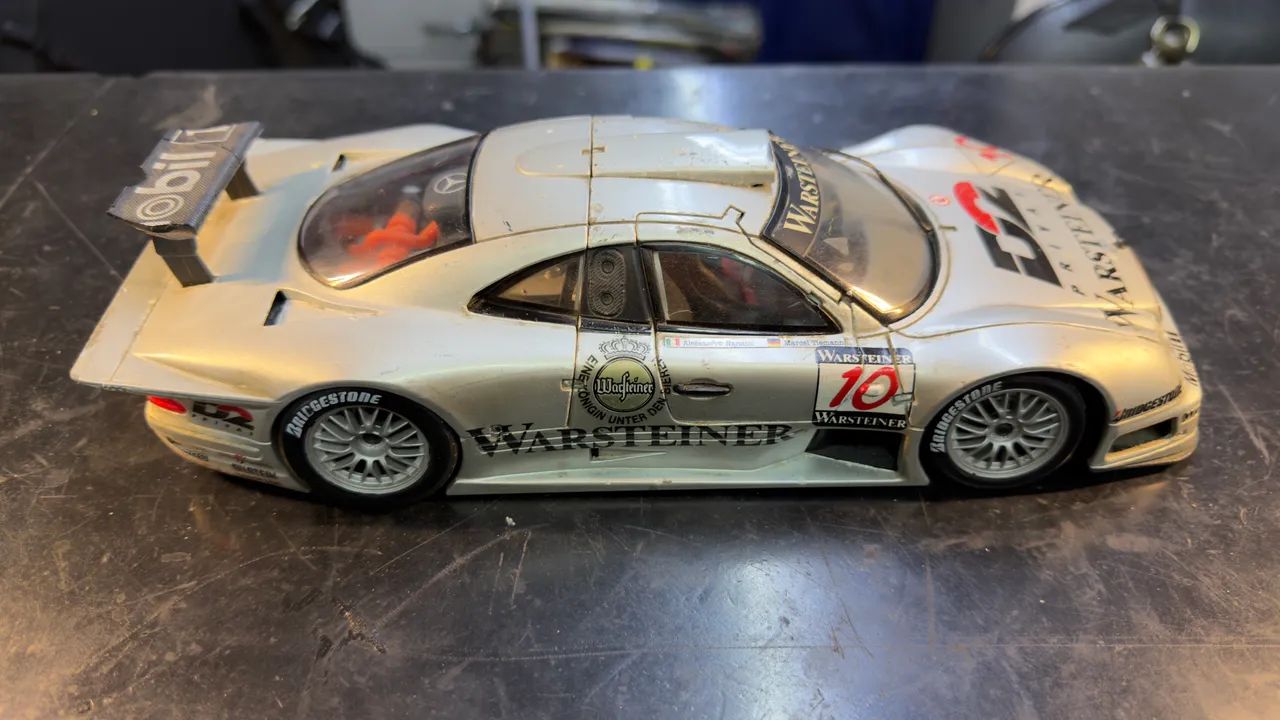 Miniatura 1:18 Mercedes CLK/ GTR maisto - Foto 5