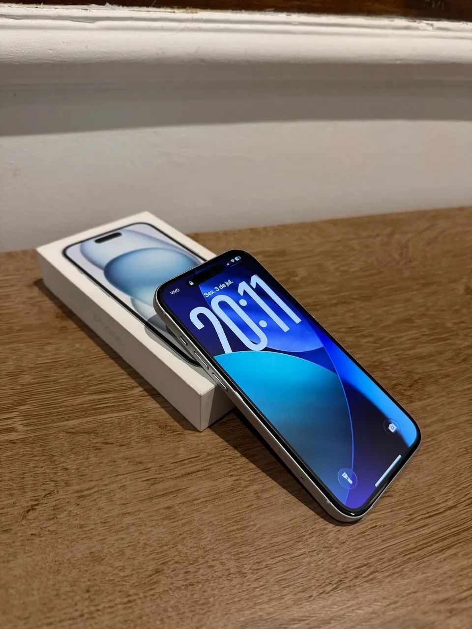 Iphone 15 128GB Blue 88% C/Caixa