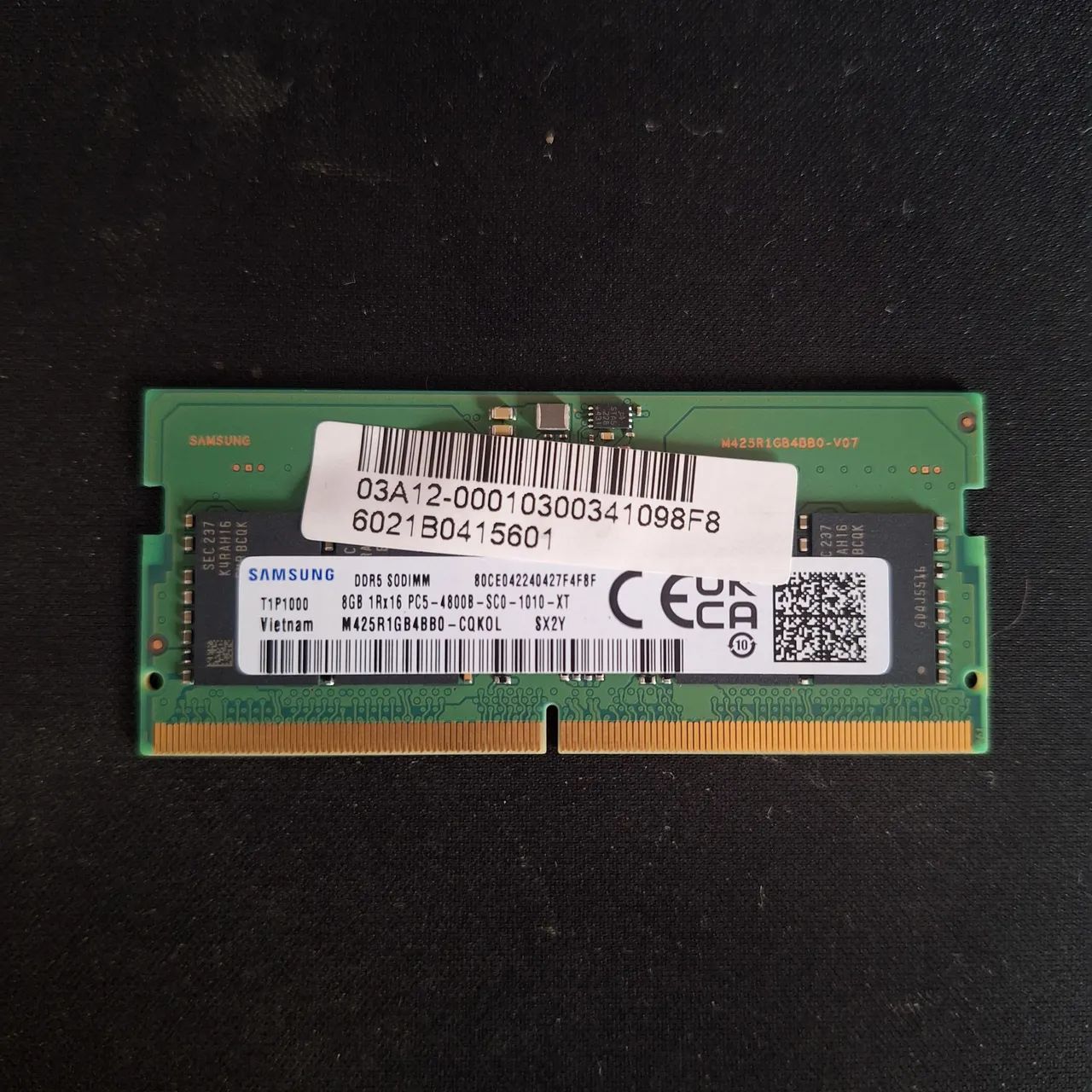Memória RAM Samsung Notebook 8GB DDR5 4800Mhz - Memória RAM