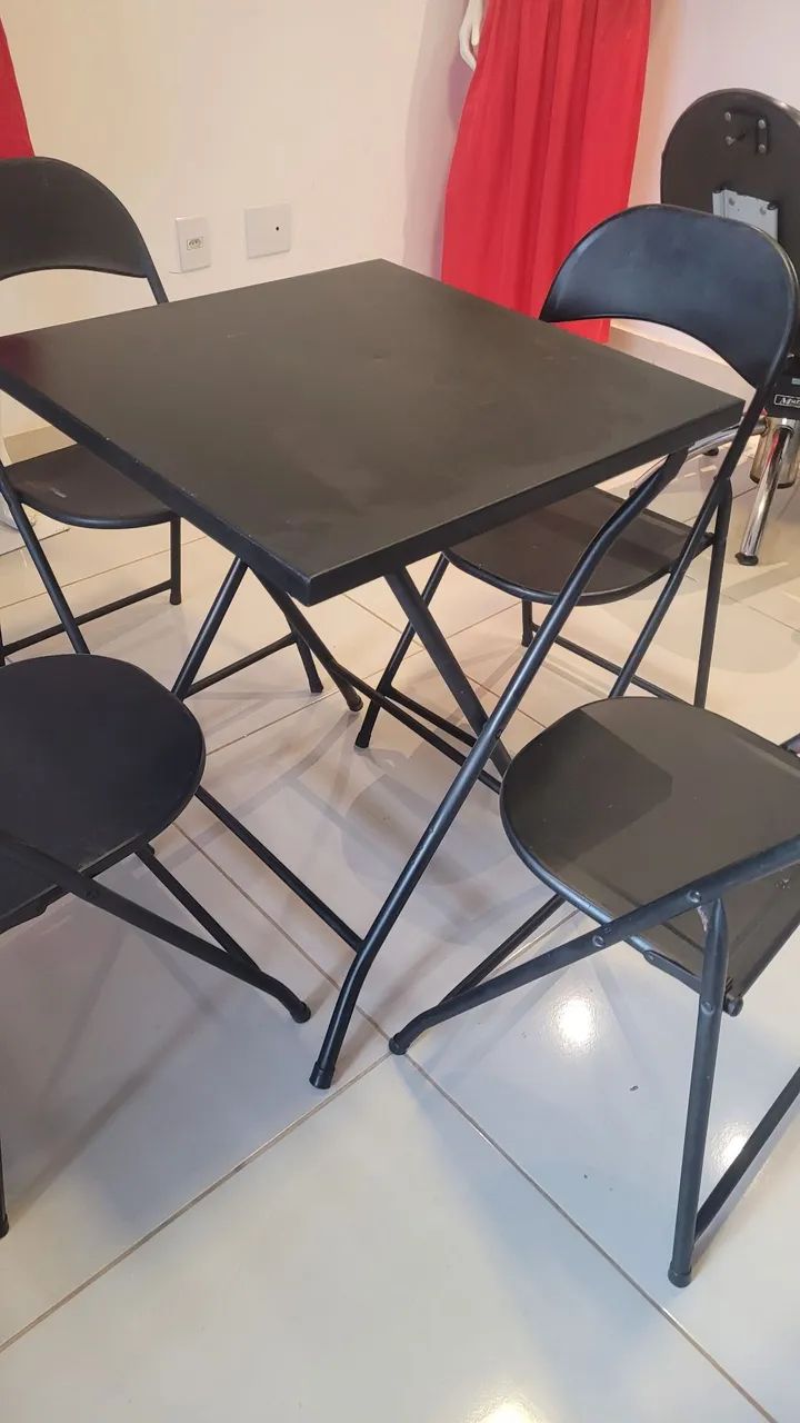 Mesa de ferro 4 lugares  - Foto 2