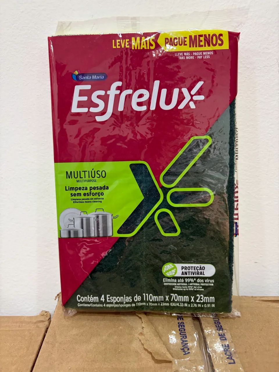 Esponja multiuso esfrelux