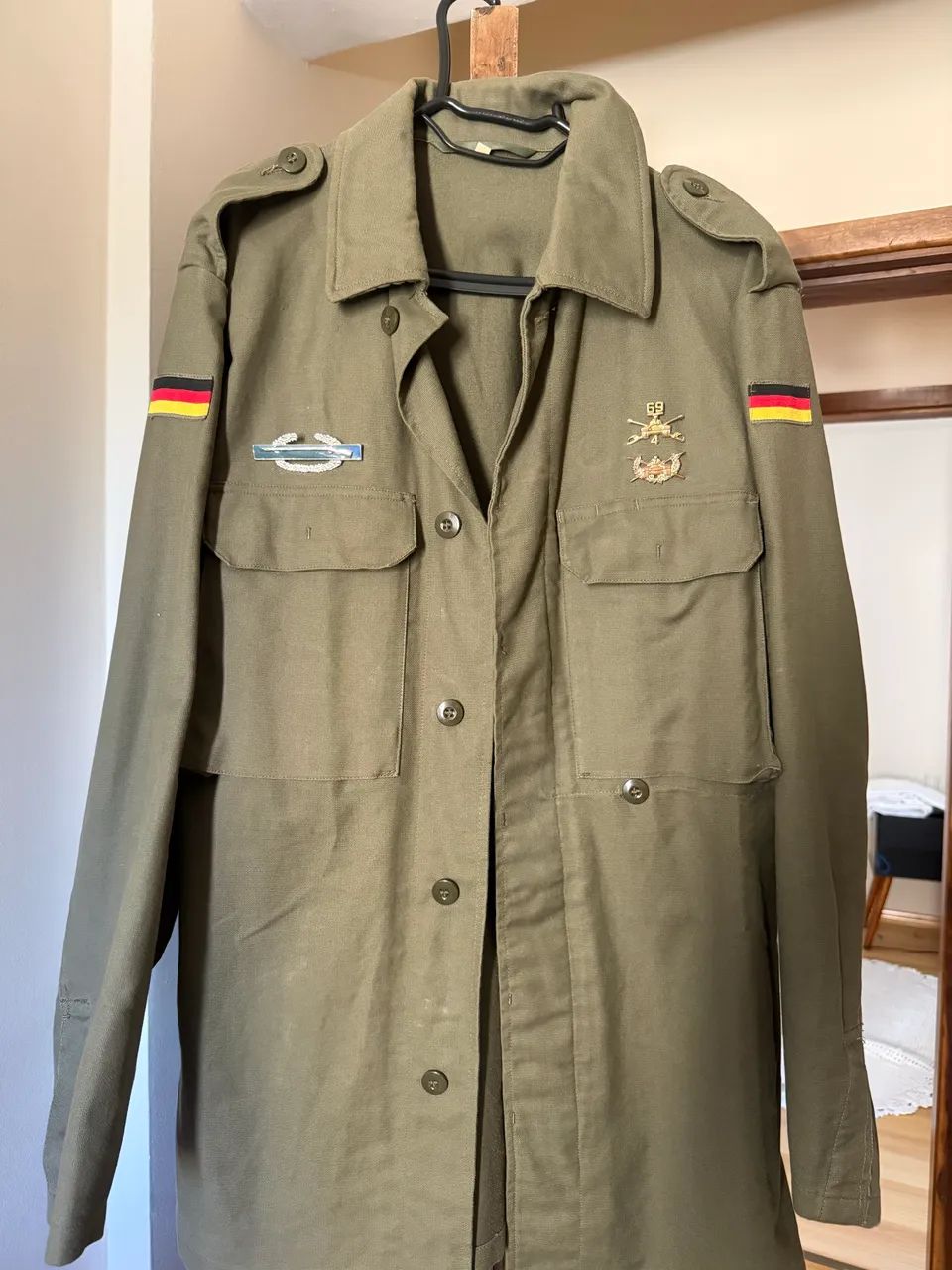Jaqueta Exército Alemão com Bottons