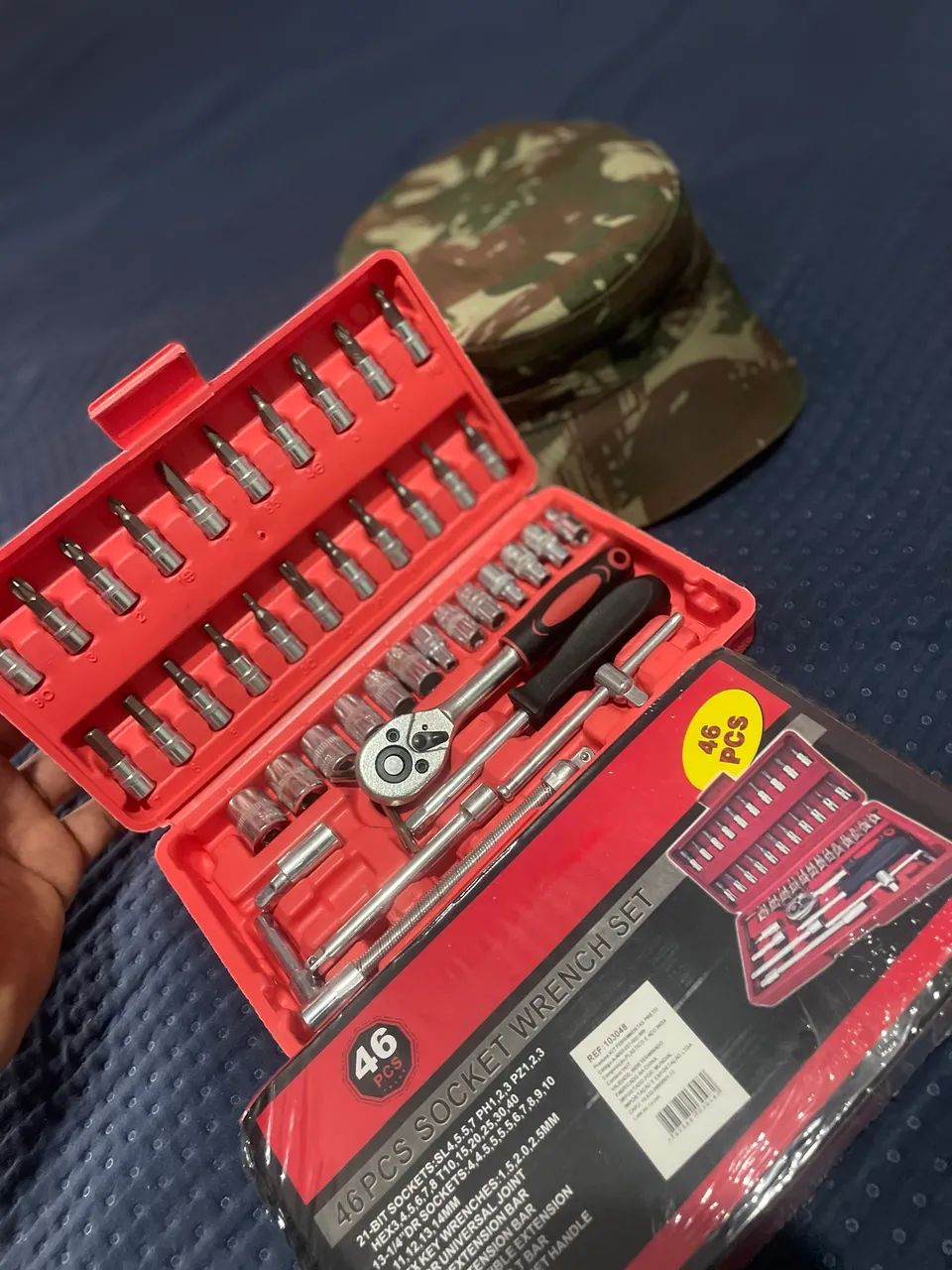 Cain a de ferramentas 46 peças  - Foto 5