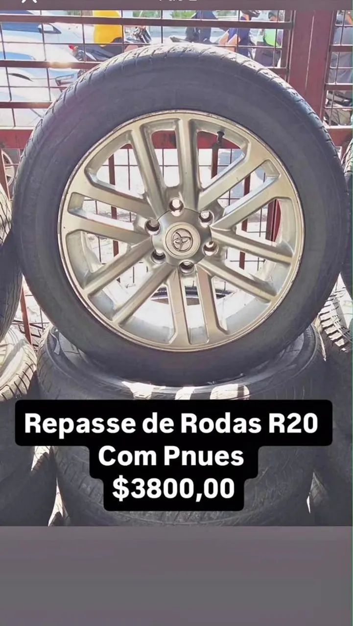REPASSE DE RODAS  COM PNEUS - Foto 5
