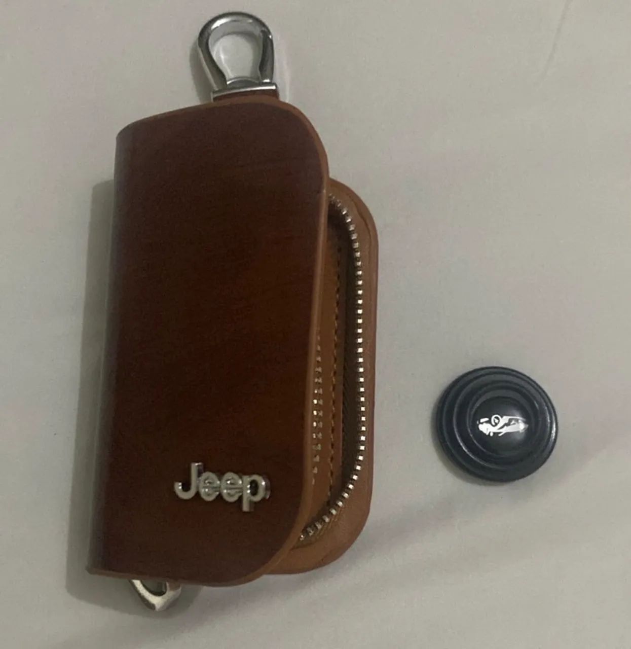 porta chave de carro jeep em couro - Foto 5